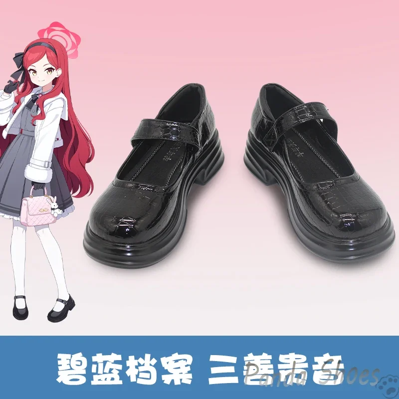 

Blue Archive Takane Miyoshi Cosplay Shoes Anime Game Cos Long Boots Comic Cosplay Costume Prop Shoes for Con Halloween Party
