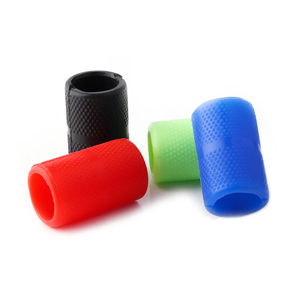 

2Pcs Silicone Grip Sleeve for Tattoo Handle Cover Professional Ergonomic Design Sturdy Portable Handle Case Comfortable Use