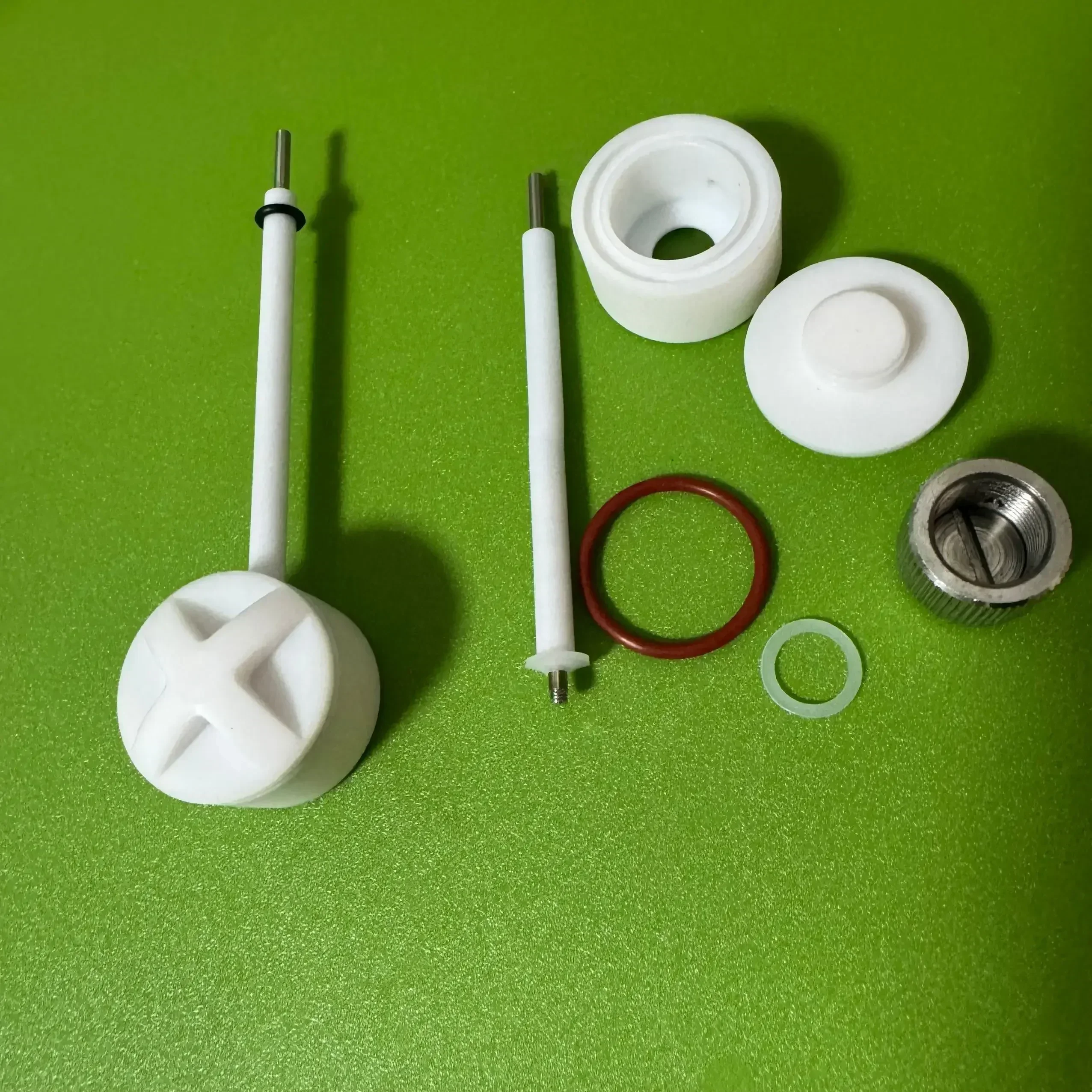 SF210 Sample Support/Replaceable Electrode Clip (6mm PTFE Rod, Working Area 1cm²)