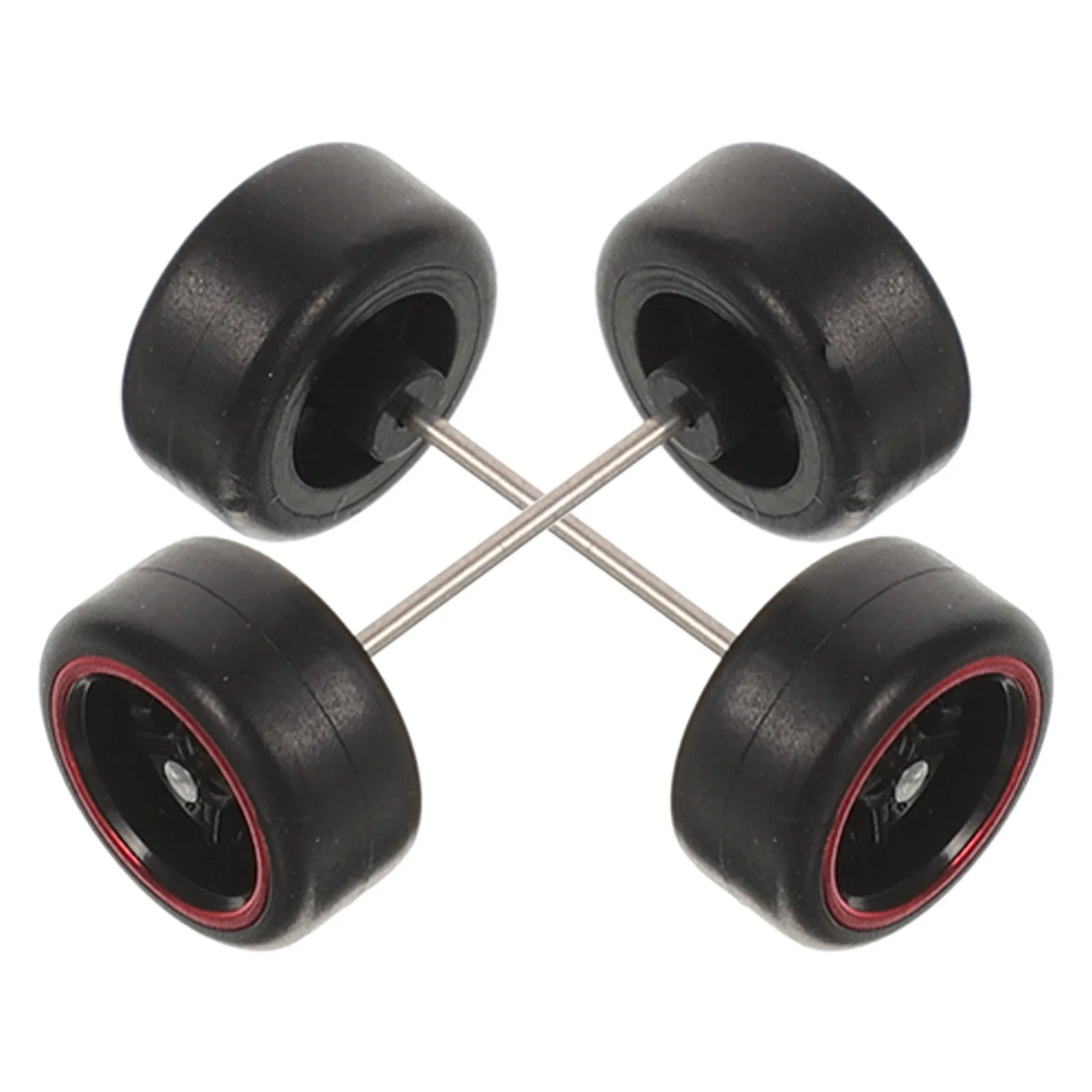 

Комплект реалистичных колесных дисков и шин для радиоуправляемых машинок в масштабе 1:64, улучшающих внешний вид и характеристики, пластиковые аксессуары для колес автомобиля