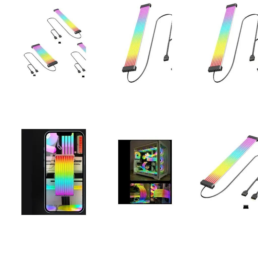 

Argb GPU -удлинители синхронизировать освещение ARGB для нескольких графических карт Тип A4WF