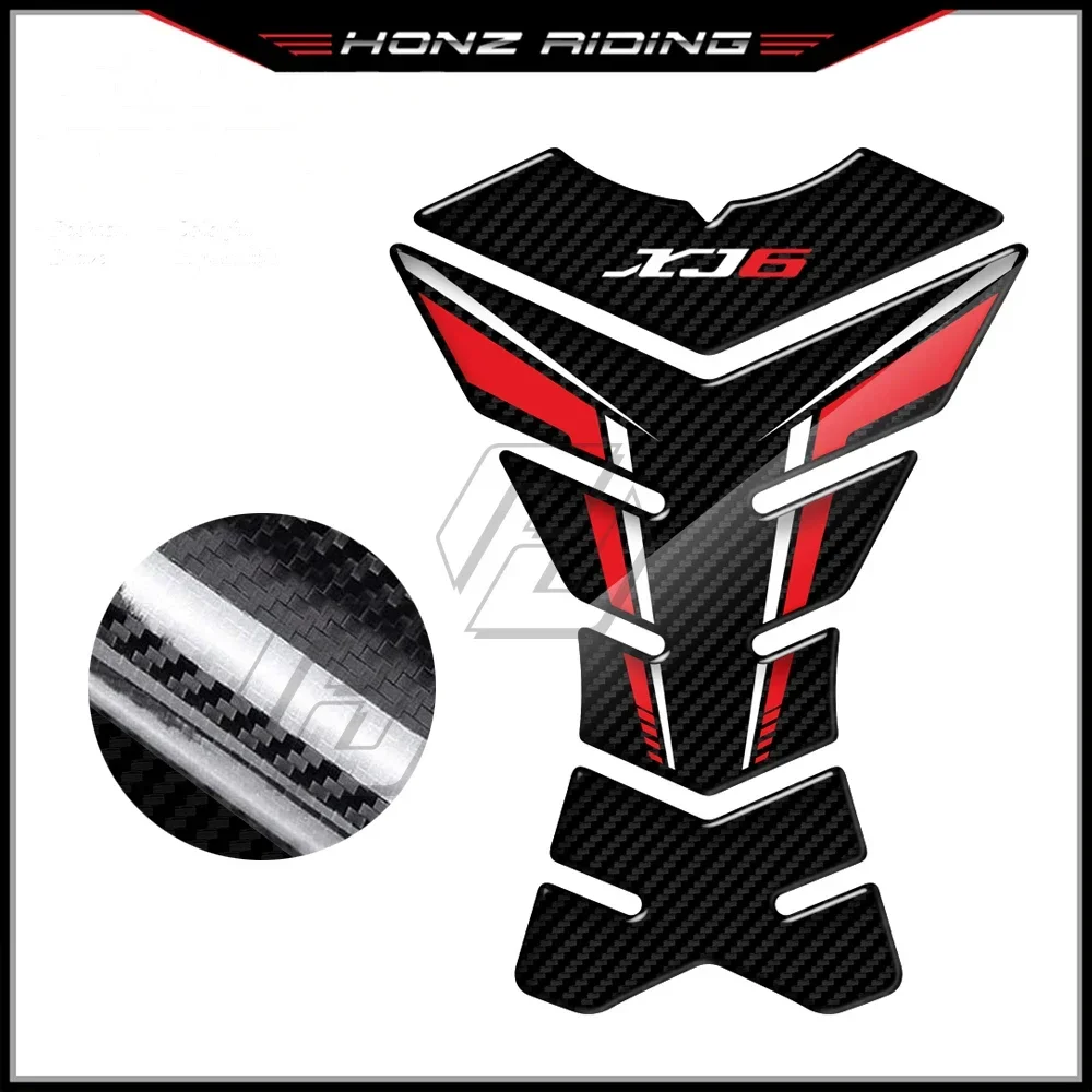 

Для Yamaha XJ6 SP ABS круглый год 3D карбоновая защитная наклейка на бак мотоцикла