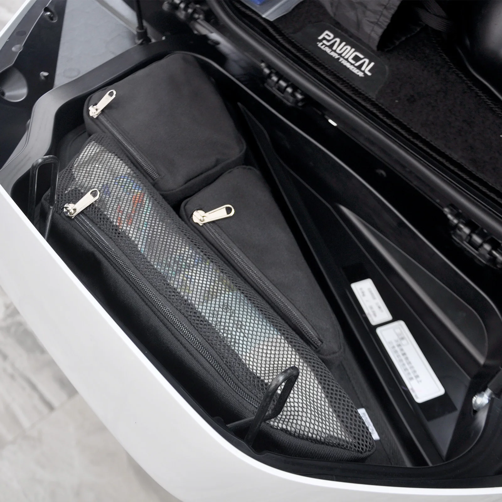 PANICAL für Honda GoldWing GL1800 F6B DCT 2018-2025 Motorrad-Kofferpolster Seitenkoffer-Aufbewahrungstasche Satteltaschenmatte Aufbewahrungspolster – Detail 22