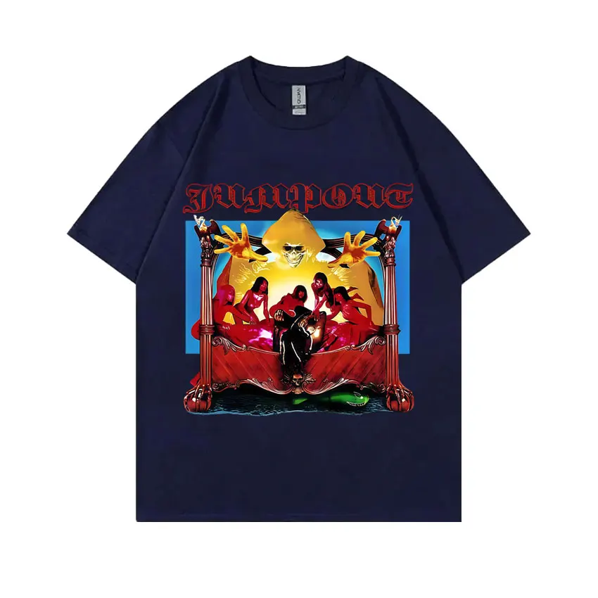 مغني الراب OsamaSon الانتقال خارج ألبوم الجرافيك تي شيرت الرجال النساء الهيب هوب خمر تي شيرت الذكور عادية القطن التي شيرت المتضخم الشارع الشهير #2