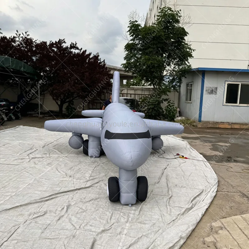 Giant Inflatable Airplane Model Military Combat Exercise Prop Shopping Mall Advertising Exhibition Display Decoration Props