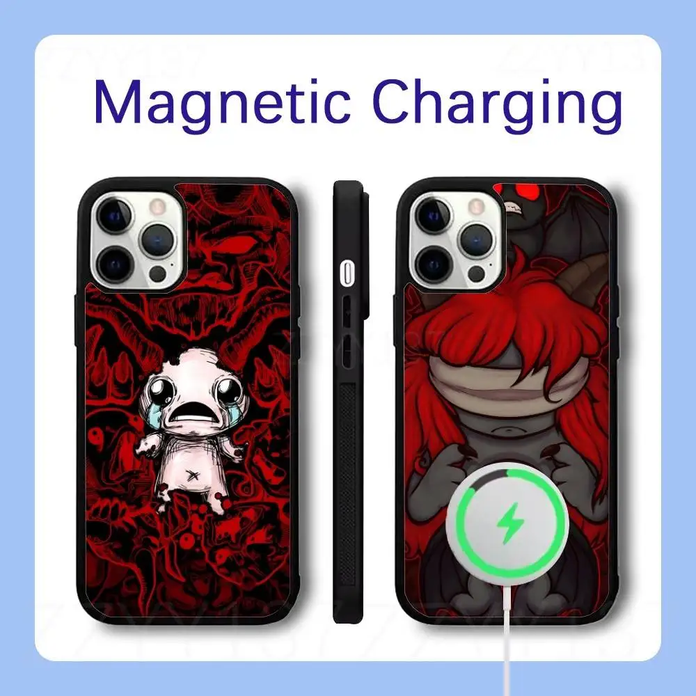 

The Binding Of I-Isaac Phone Case For iPhone 17,16,15,14,13,12,11,Pro,Max,Plus,Air,Mini,SE Magsafe Magnetic Wireless Charging