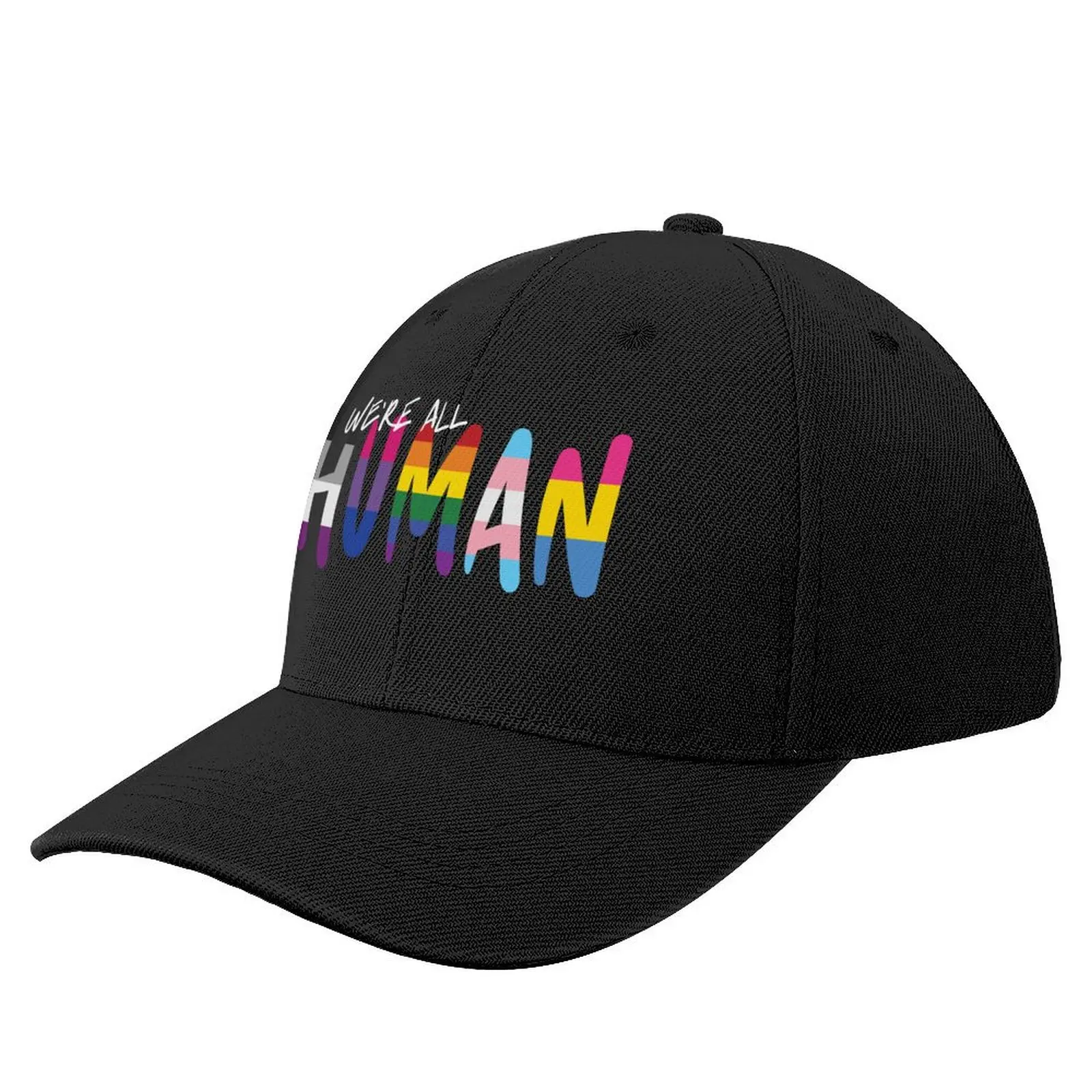 

Human: handwritten, various flags, v1: stripes Baseball Cap Luxury Cap Beach Outing Rave Women's Beach Outlet Men's