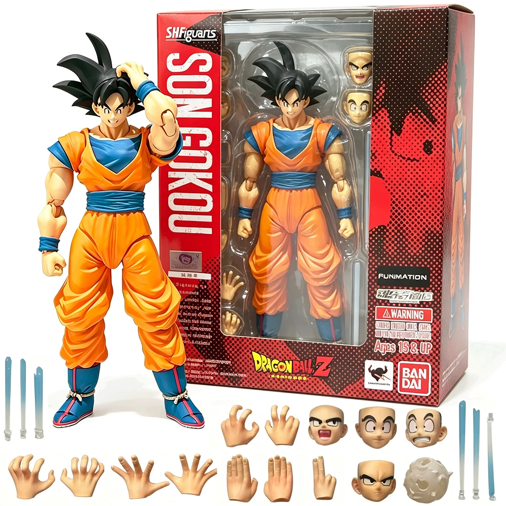 

Фигурка Сон Гоку 16 см, аниме Dragon Ball Super Super Saiyan, подвижная, крутая модель, игрушка, подарок, коллекционный сувенир, ПВХ