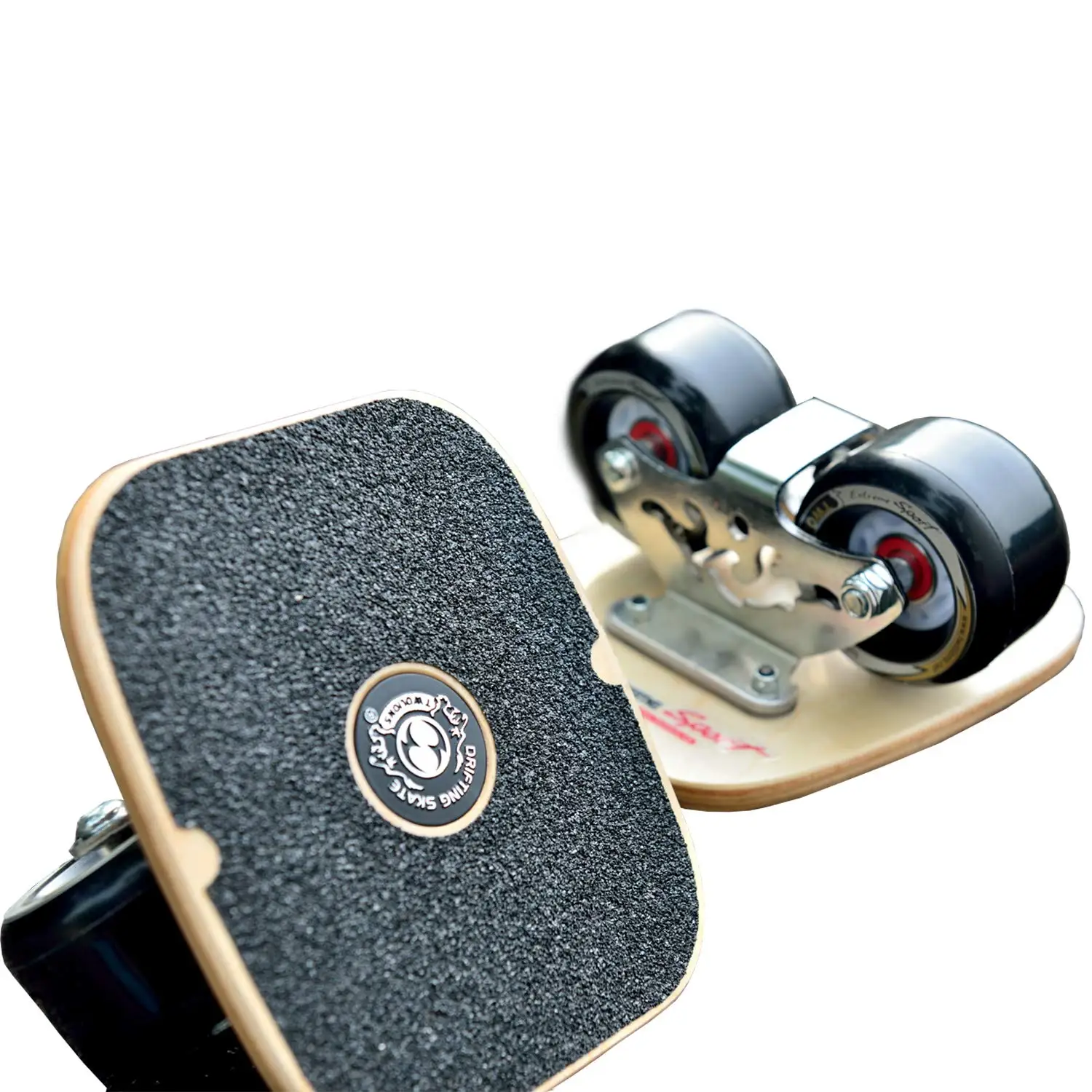 TWOLIONS Canadian Maple Freeline Skates Wooden Drift Skate Board Patines Scrub Deck FreeStyle Skates Moire Wakeboard