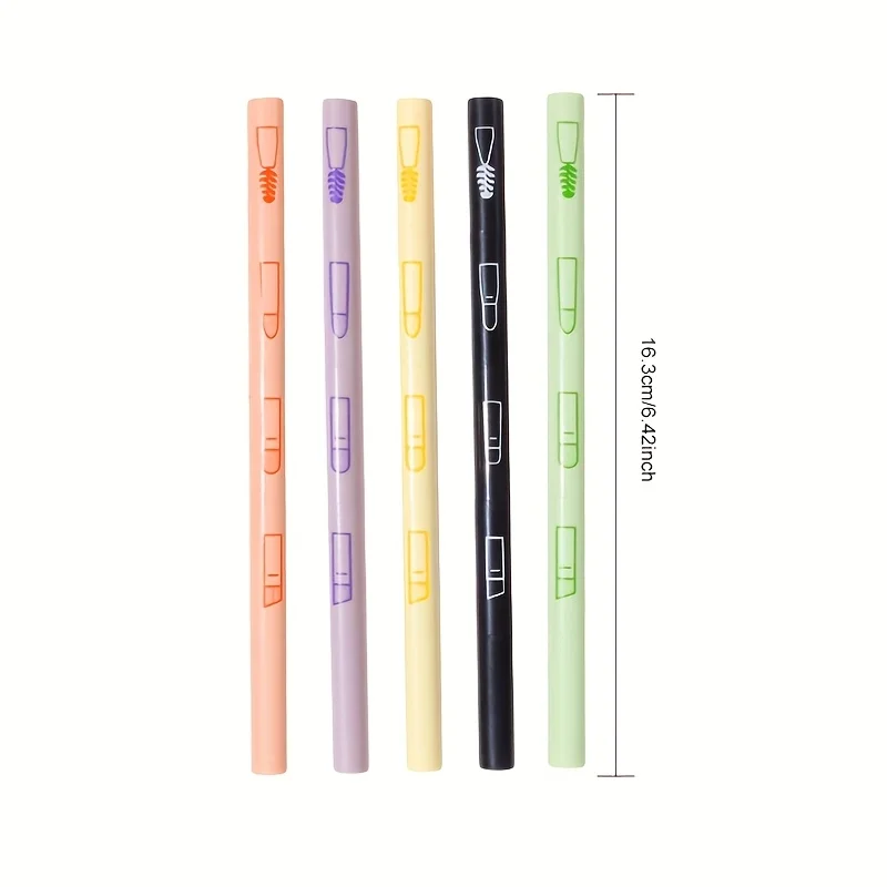 Set di pennelli per trucco multifunzionali 4 IN 1 Gadget per trucco Pennello per ombretto per labbra staccabile Pennello per ombretto in spugna per viaggi a casa