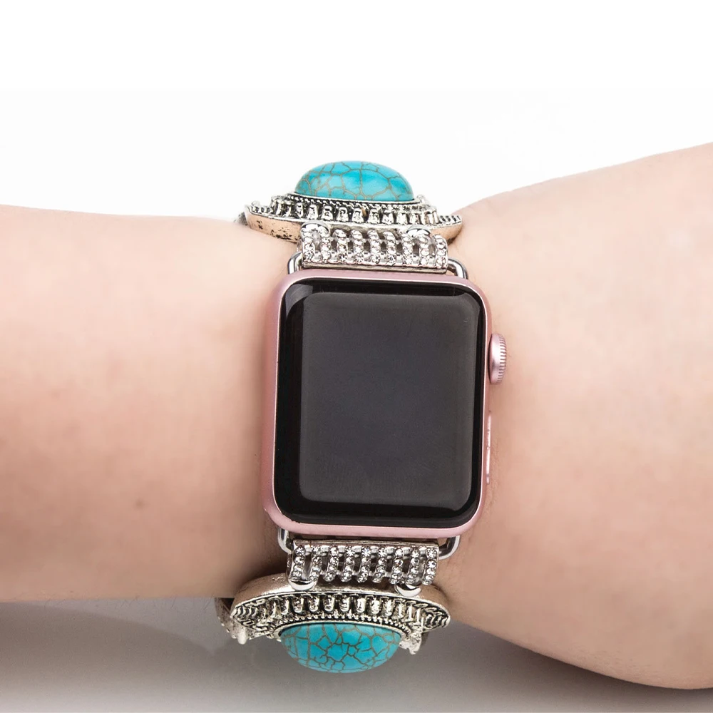 Jewelry Strap for Apple Watch Band 45mm 41mm 44mm 40mm 42mm 38mm Women's Fashion Bracelet Wristband for iWatch Series 8765432SE