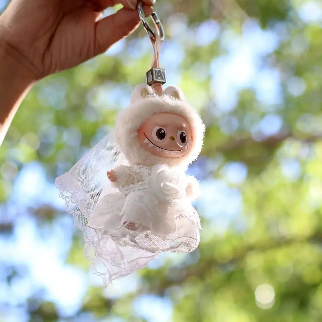 

Для Iabubu 4,0 мини-одежда, новая модель для куклы 10 см, аксессуары для мини-куклы Labubu, модное свадебное платье, юбка