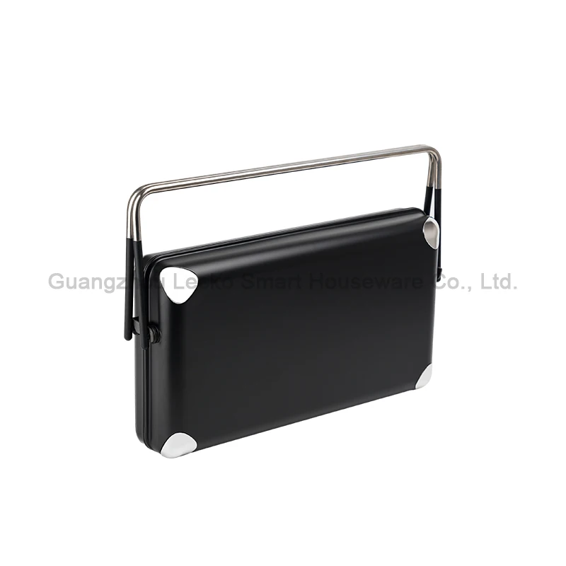 حقيبة التخييم حقيبة شواية باربيكيو في الهواء الطلق 3 في 1 المحمولة المدخن للطي الفحم شواية شواء صغيرة للتخييم التنزه