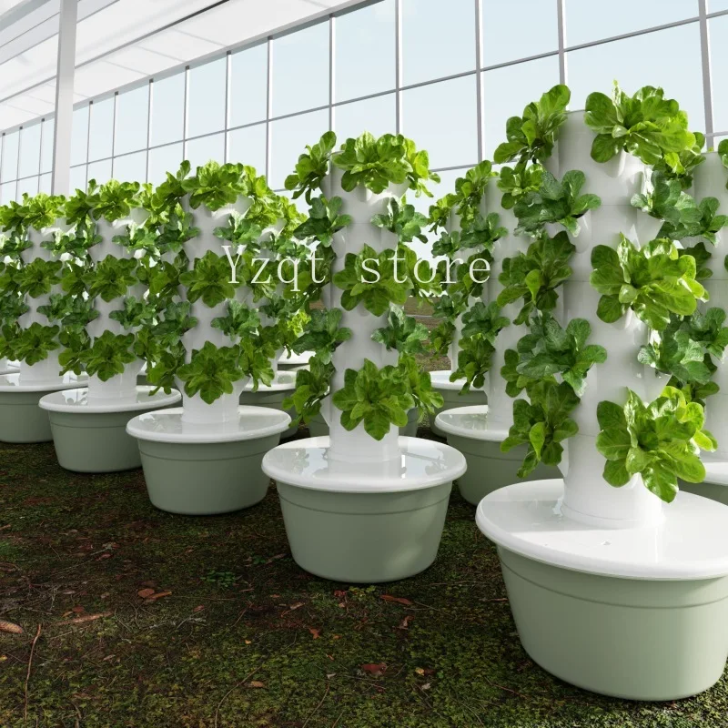 Vertical hydroponic tower intelligent vegetable planter soilless cultivation