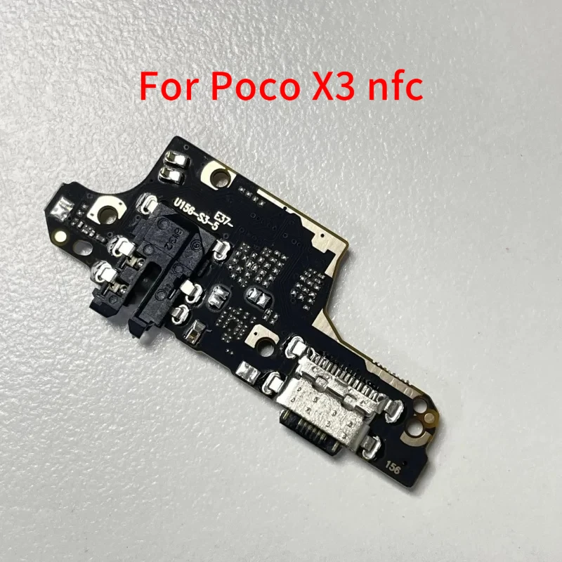 Porta di ricarica per caricabatterie USB tipo C per Xiaomi Poco F1 F2 Pro M3 F3 X2 X3 Pro NFC Dock Connector Cavo flessibile per scheda microfono