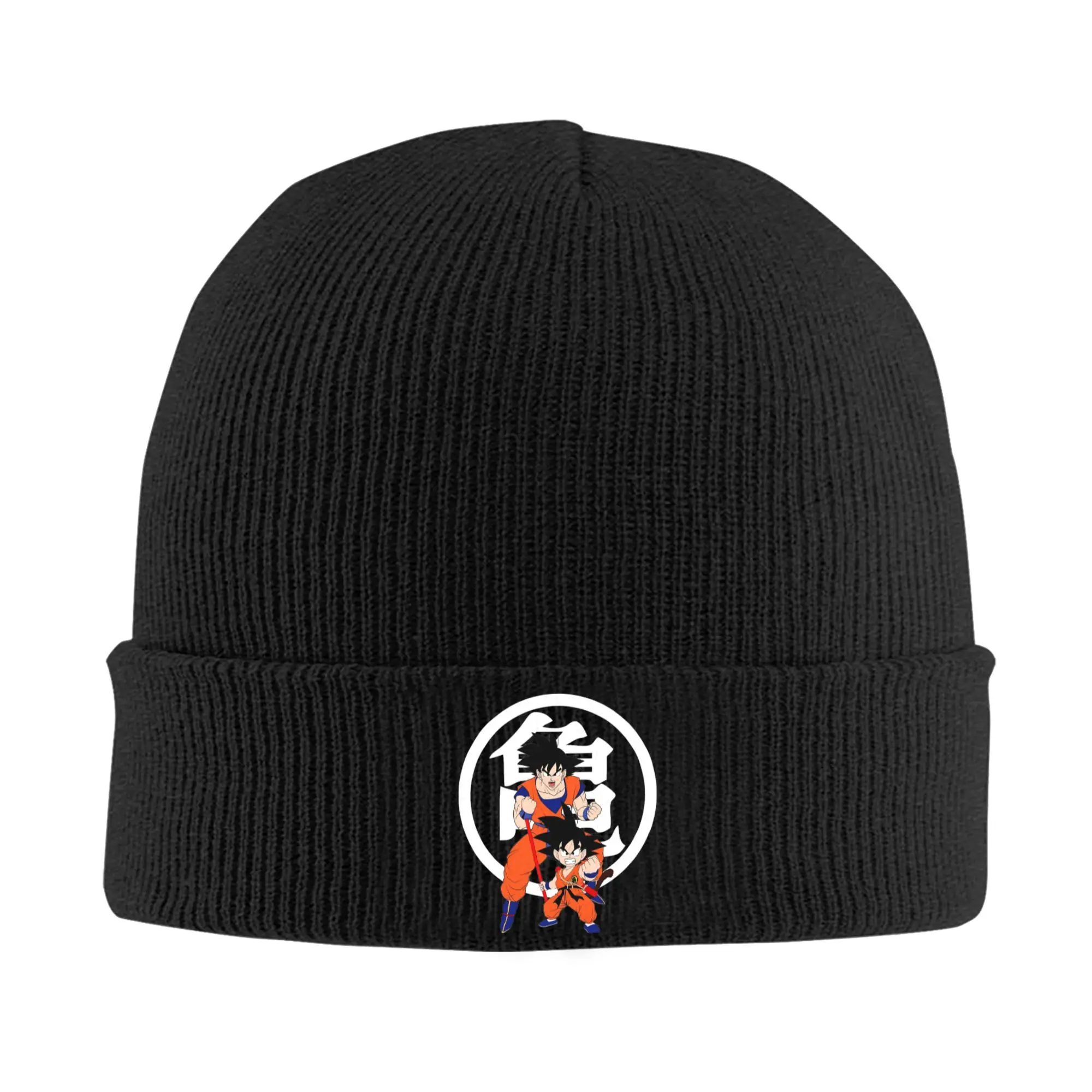 

Goku Dragon Ball DragonBall Accessories Warm Cuff Beanie For Men Women Skull Knitted Hat Cap Bonnet Hats