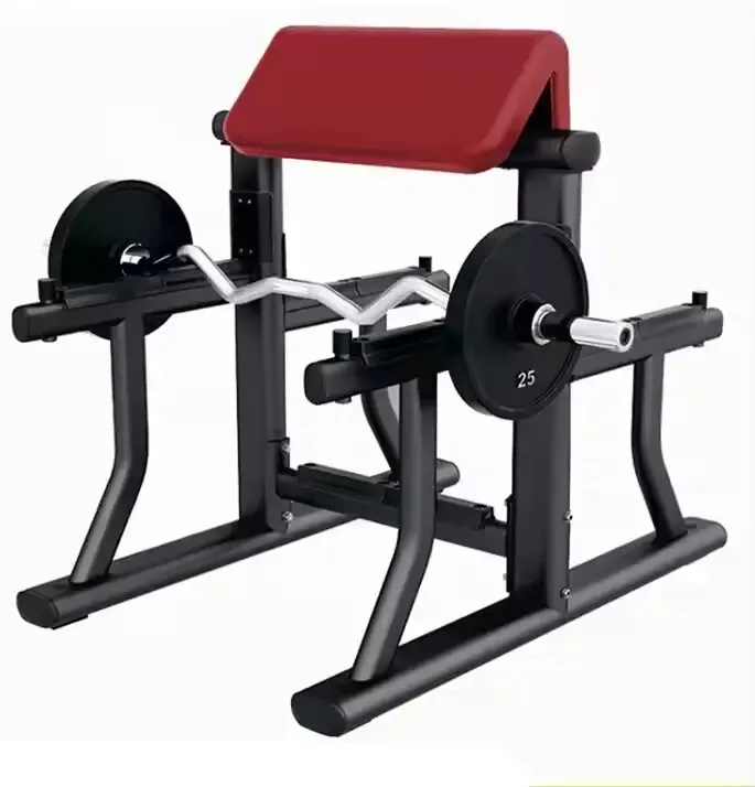 

Commercial Multi-function Station Fitness Arm Exercise Trainer Adjustable Bench Press Preacher Curl Support for Seated Exercises