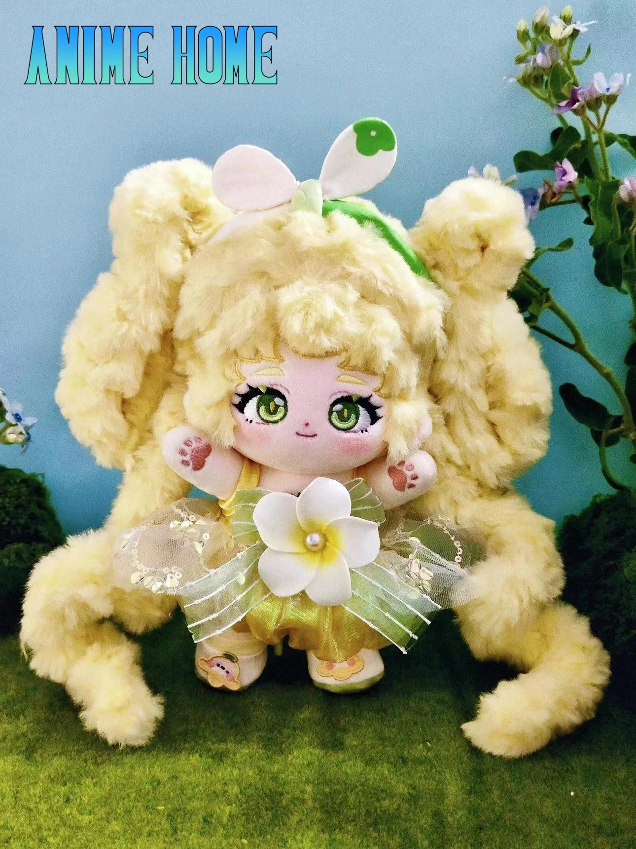 Plushie Fairy Tale Flower Lolita Girl 20cm Doll Toy Body Stuffed Game Cosplay Kids Gift Cute W Limited