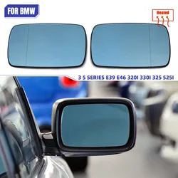 1PCS Car Side Heated Mirror Glass Rearview Mirror Lens Left /Right for BMW 3 Series E46 1998-2006