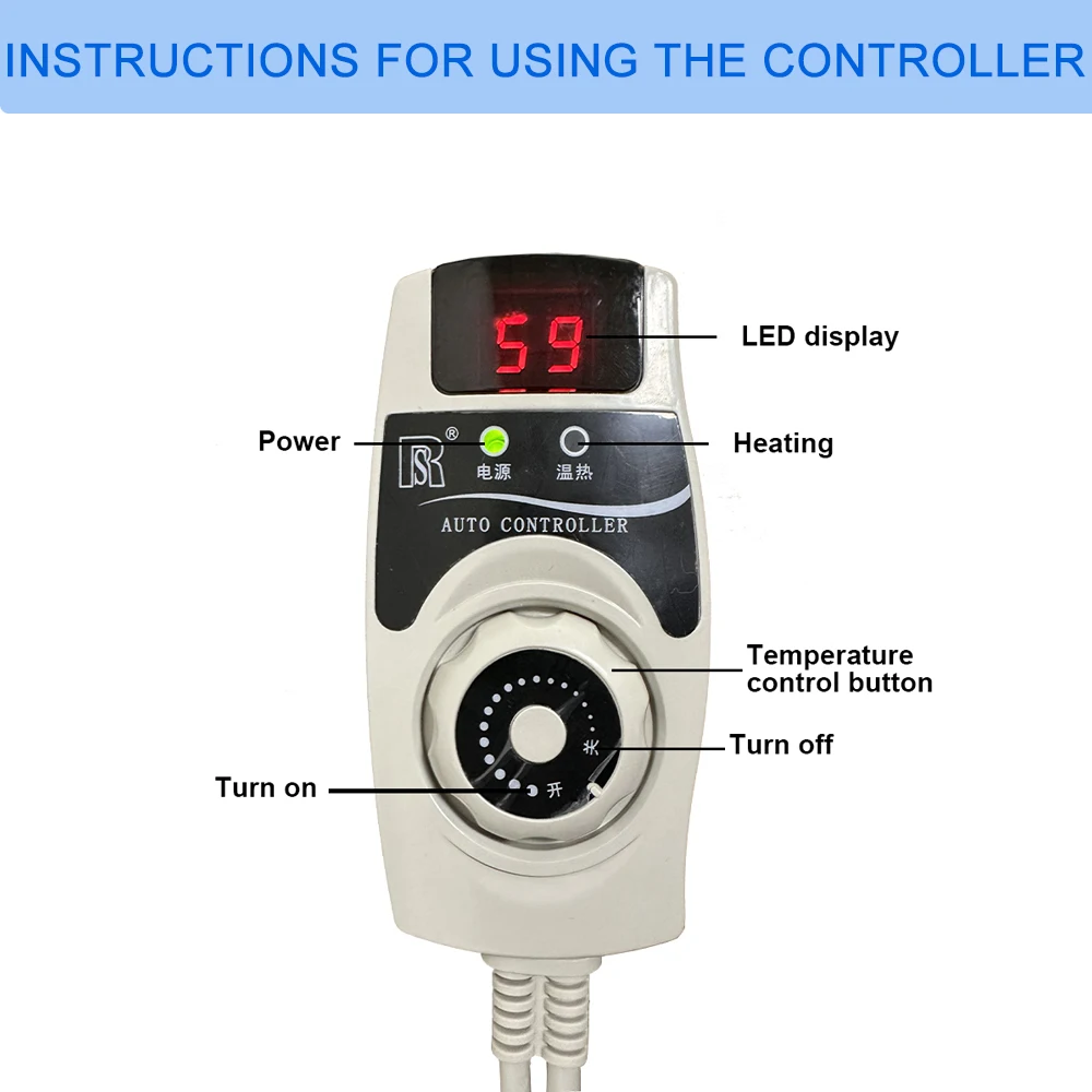 Estimulador Handheld do músculo para o tratamento da saúde do corpo, fisioterapia, massageador do aquecimento, jade dobrável, promovendo o metabolismo