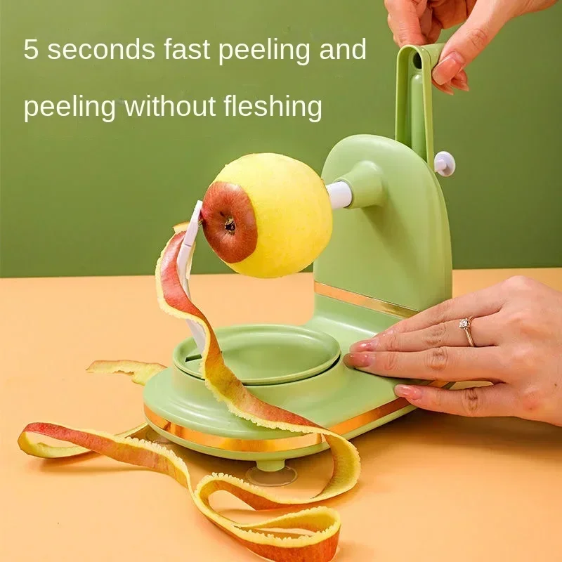 

Ручная овощечистка для яблок, бытовой автоматический инструмент для очистки яблок L4Q7O4