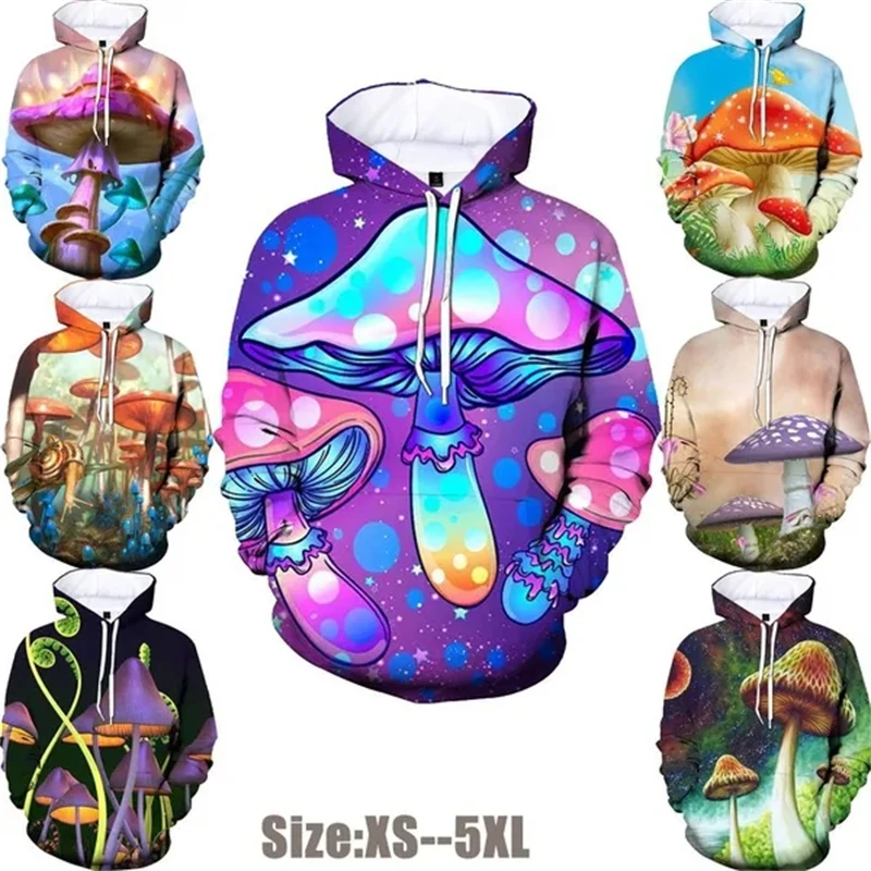 Newest Plants Mushroom Camo Funny Sweatshirt 3D Printed Hoodies Casual Sweatshirts Men And Women Universal Hoodie Graphic Tops