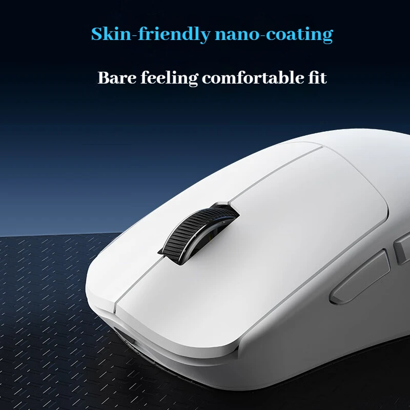 Xinmeng butterfly pro mouse para jogos tri-modo sem fio 4k taxa de pesquisa paw3395 sensor nordic52833 chip leve esports gamer m