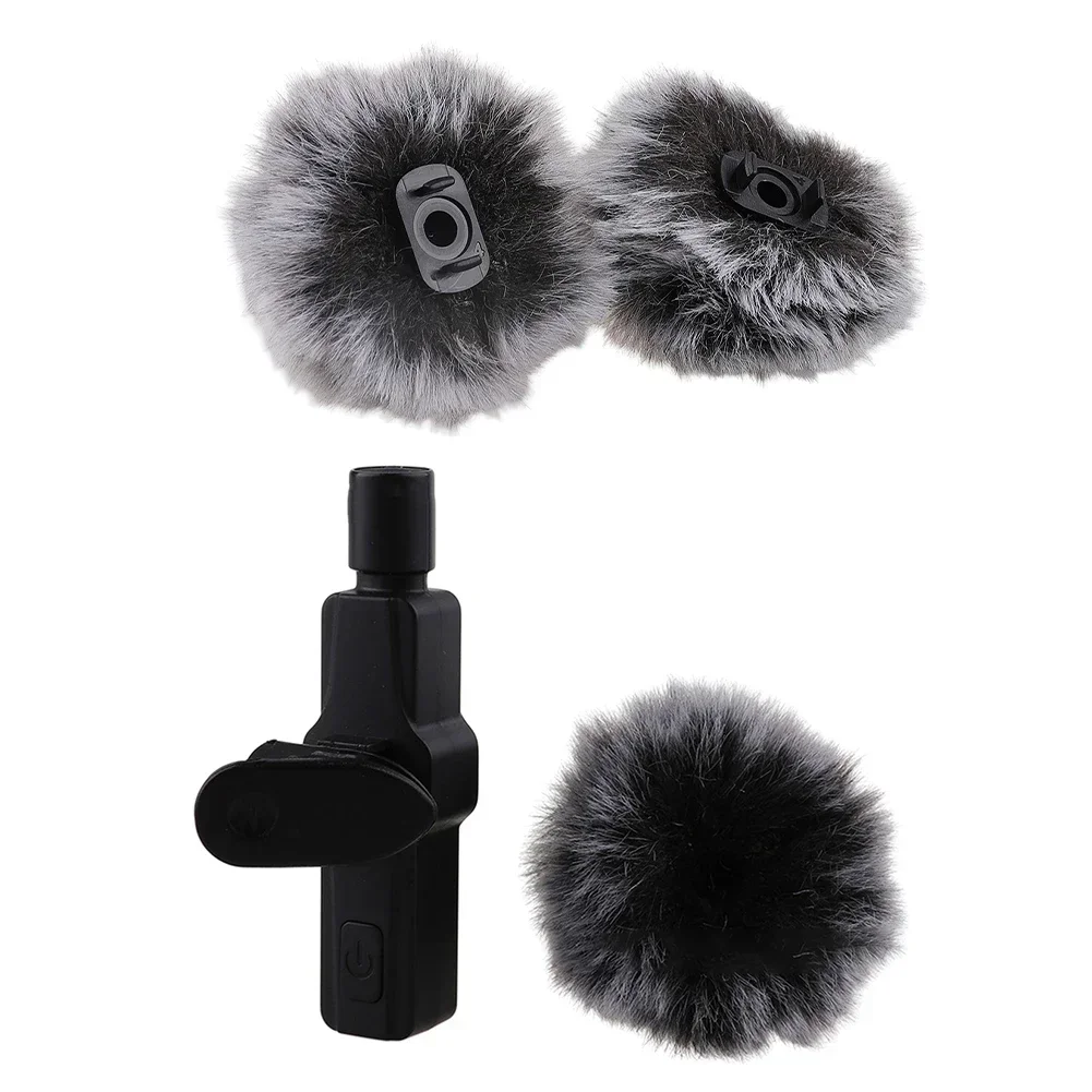 

1 Set Microphone Wind Muffs Noise Reduction Outdoor Microphone Windscreen Muff For 5-8mm Button Style Microphone Wind Cover