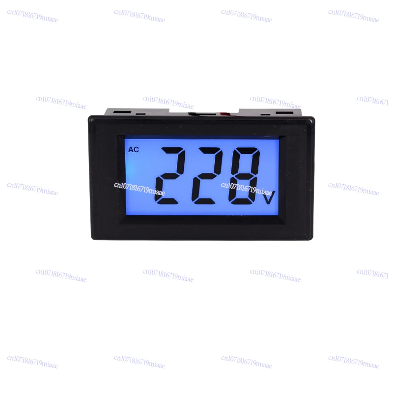 D85 AC Voltage Meter Head, Digital Digital Display AC110V220V380V450V Three-phase Cabinet, Two-wire LCD