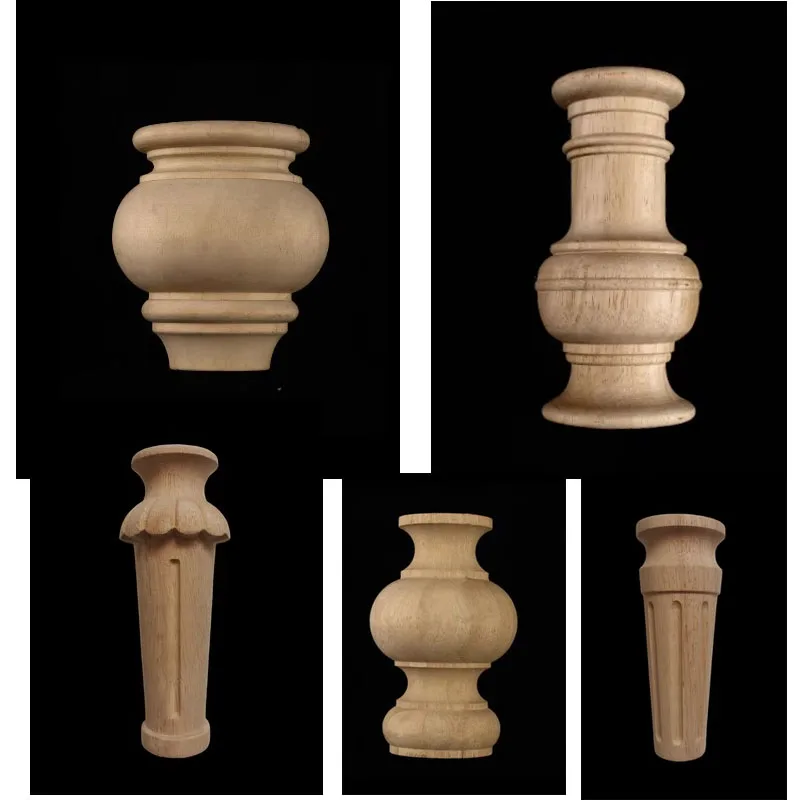 1pcs Solid Wood Furniture Leg Furniture Accessories Sofa Bed Cabinet Table and Chair Replacement Feet Sloping Foot