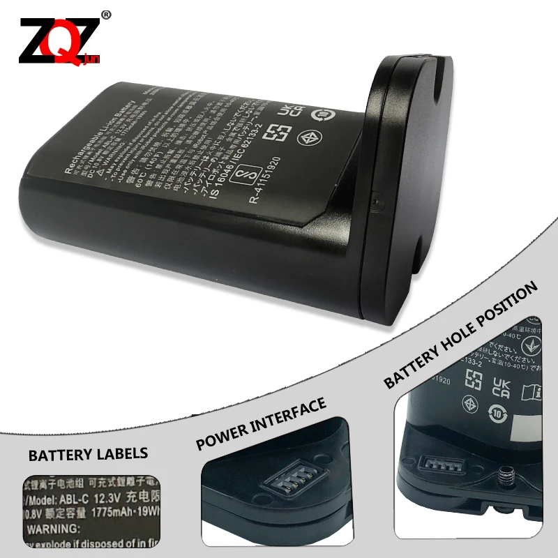 مكانس كهربائية للكنس بطارية ABL-C ل IRobot Braava Jet M6 مكنسة كهربائية استبدال بطارية تنظيف وتطهير روبوت