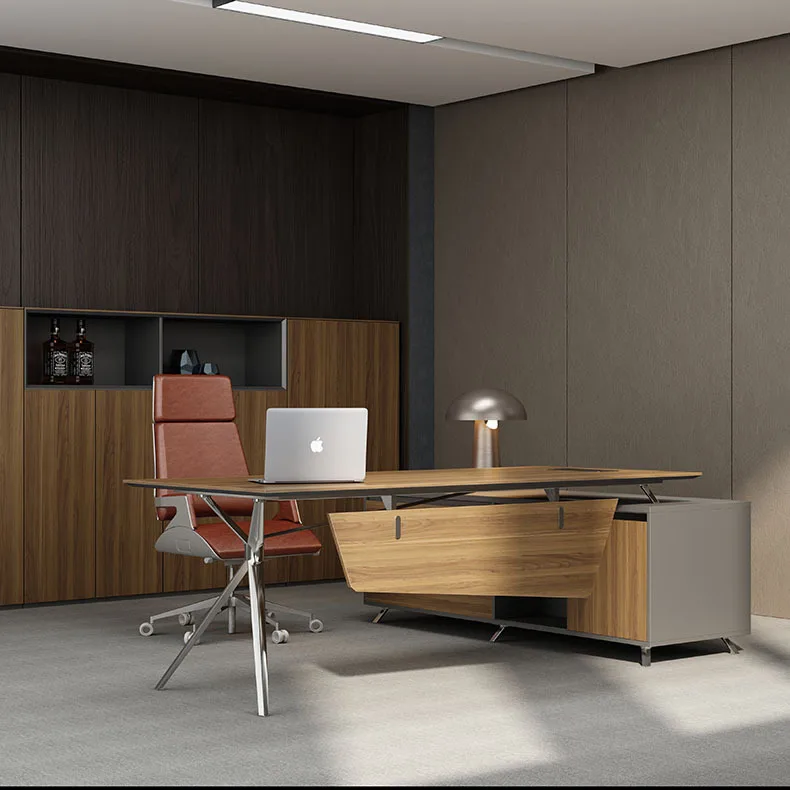 Manager Office Computer Desk Modern Combination Staff Desk Executive Manager Large Class Desk Conference Reception Negotiation