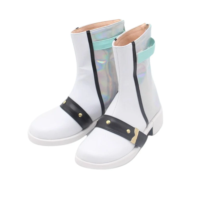 Anime estrellas Sakuma Rei Himemiya Tori Cosplay zapatos Unisex hombres PU botas altas para Halloween carnaval fiesta Navidad