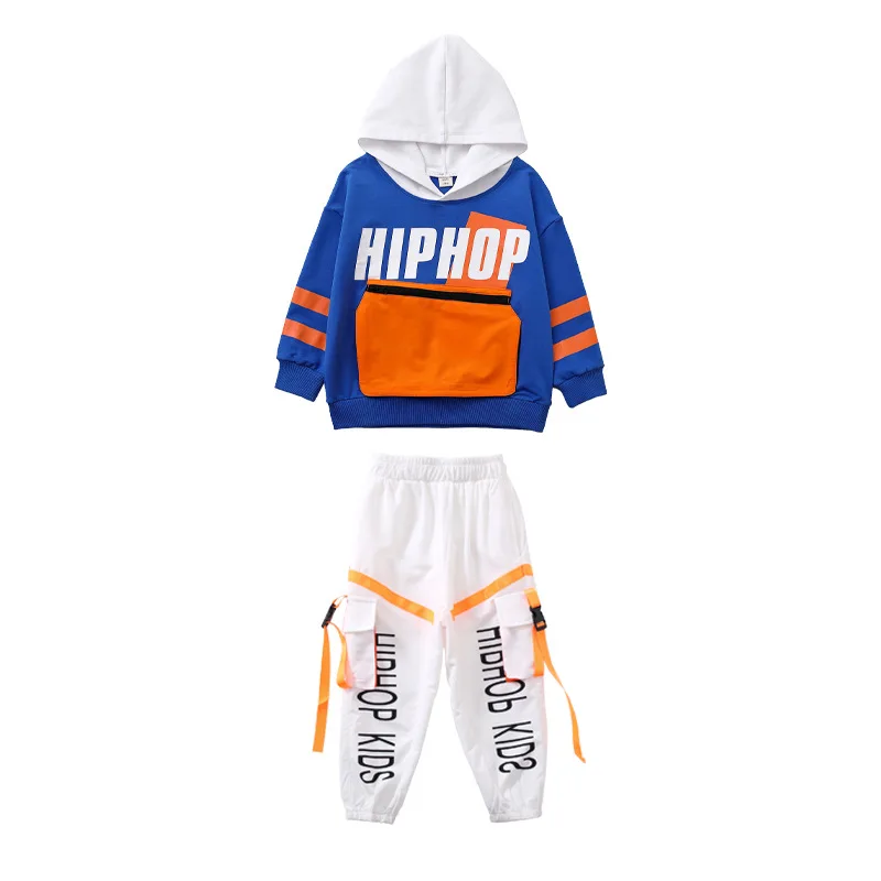 Sportlicher Anzug Hip Hop cooler Frühling und Herbst Cheerleading Sport Performance Anzug Street Dance