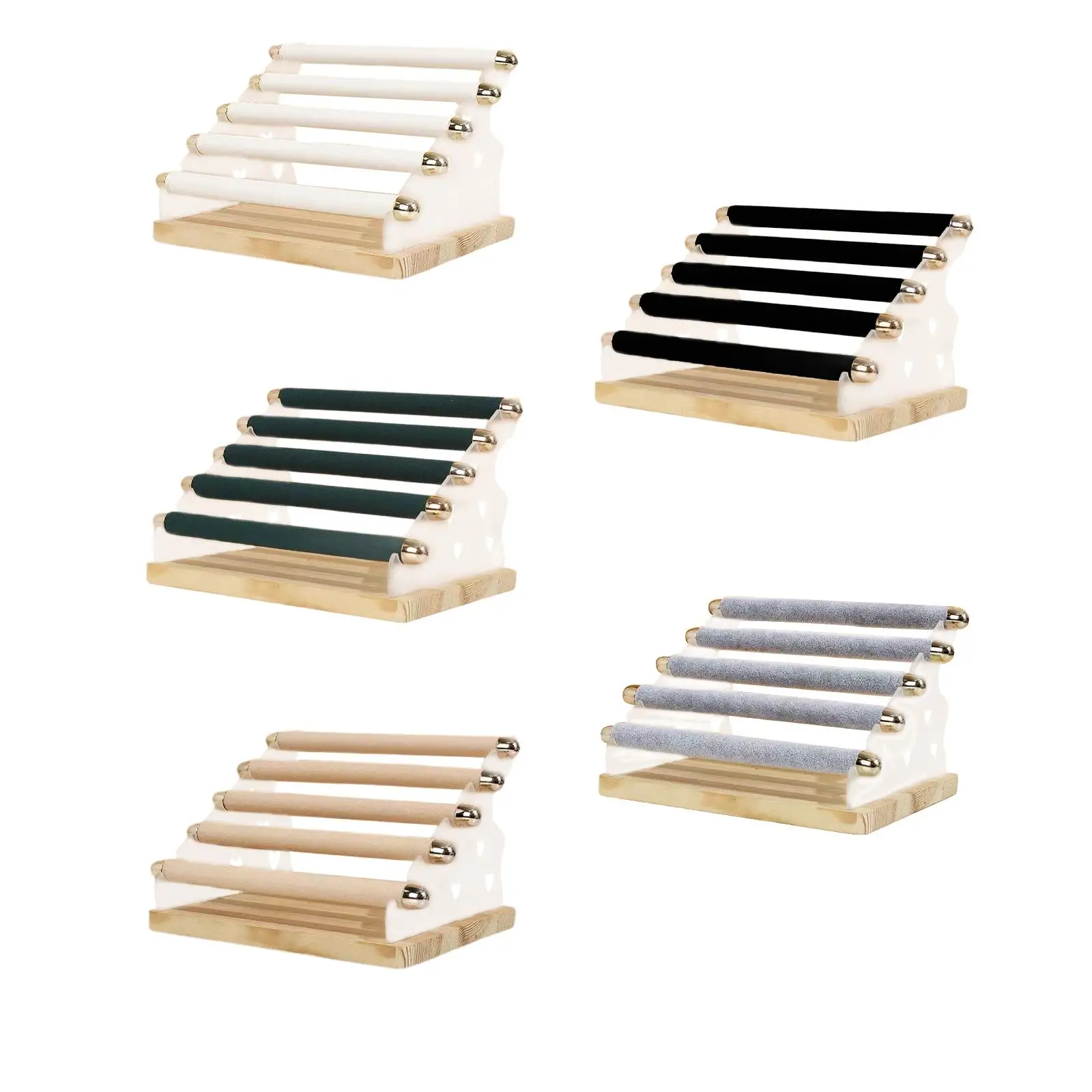 

Ring Display Stand Elegant Jewelry Organizer for Organization Desk Showcase