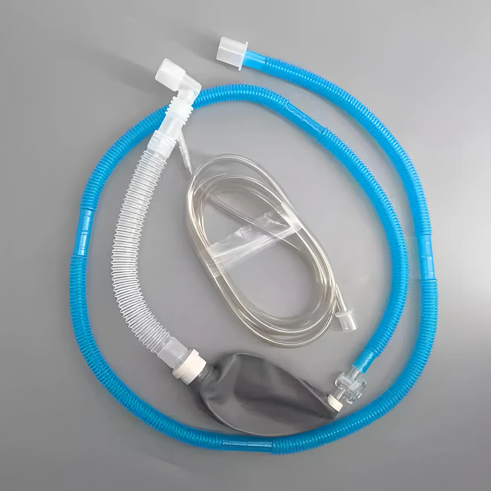 Tubos de circuito de respiración no reutilizables Jackson Rees específicos para mascotas con airbag 0.25L/0.5L/1L/2L para suministros de anestesia quirúrgica