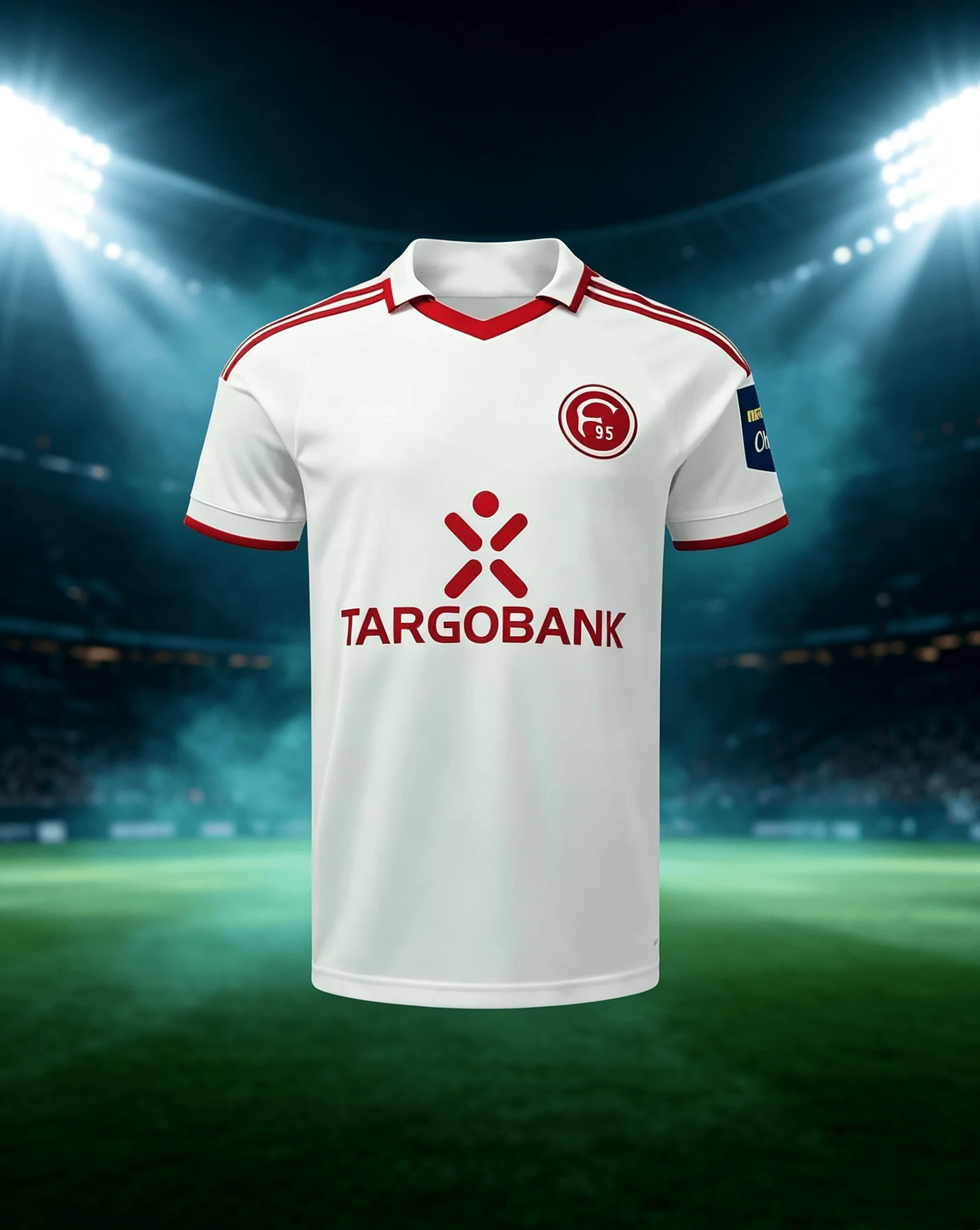 2026-27 Dusseldorf 3D Printed Comic Football Lapel T-shirt Printed Training Soccer Uniform Summer Men's Women's Breathable Shirt