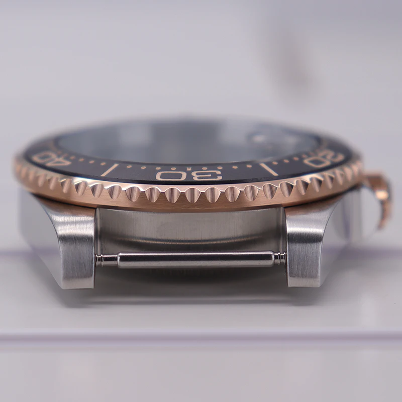 NH35 حركة 40 مللي متر ملحقات الساعة المعدلة مناسبة لـ 28.5 Eta 2824 shell 316 الفولاذ المقاوم للصدأ