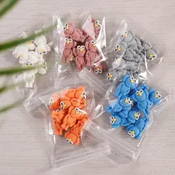 10Pcs Kawaii Character Nails Decoration 18*28mm Flat Back Large Resin Cartoon Parts Large Street Character Charms nail Decor Y2K