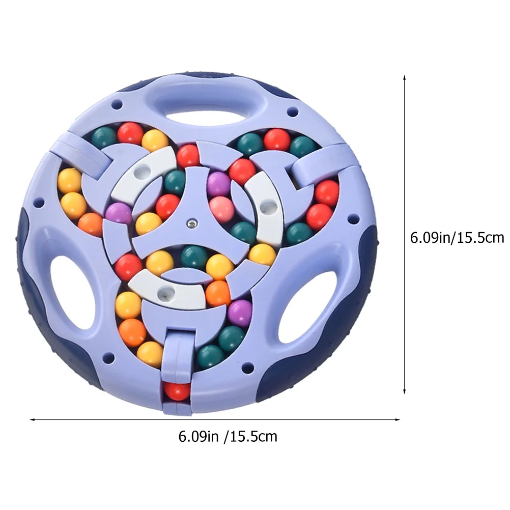 لعبة ألغاز الخرز المتدحرج للأطفال، تخفيف التوتر، تململ ممتع، نشاط الإصبع، اللعب الحسي، مكعب الذكاء التعليمي