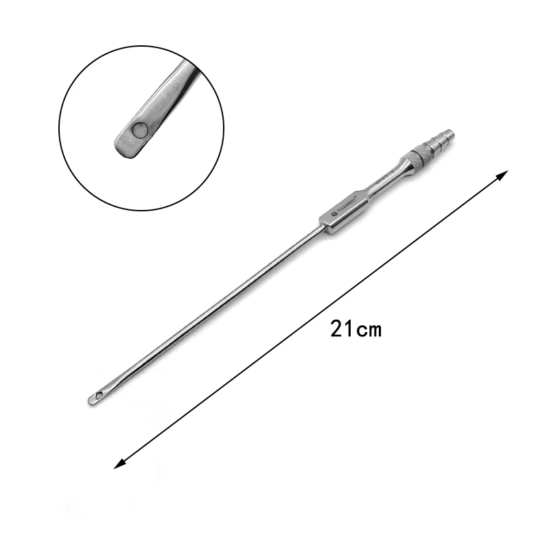 Peel Suction Tube Curette Type Endoscopic Ent Instrument