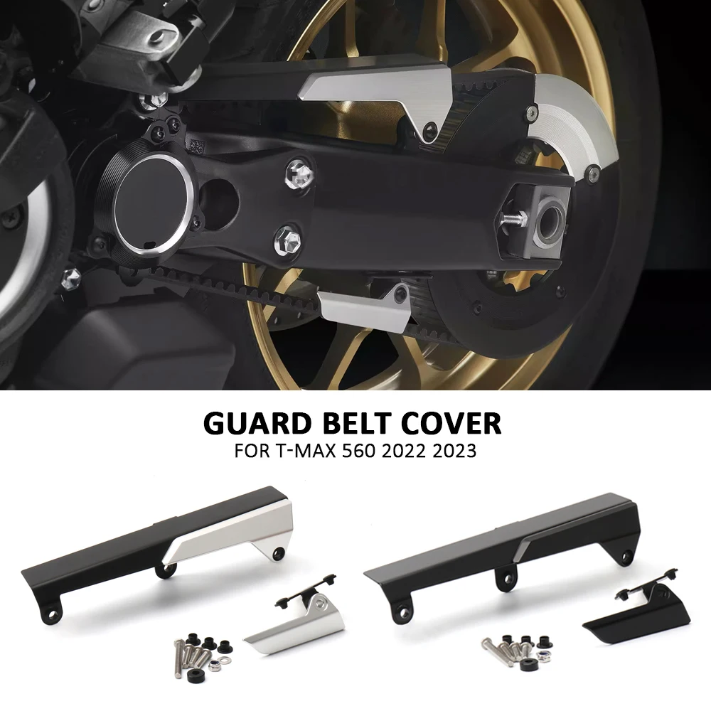 

Motorcycle Rear Belt Guard Cover Protector For Yamaha T-MAX 560 T-MAX560 TMAX560 T-Max 560 2022 2023 Chain Guard Belt Cover