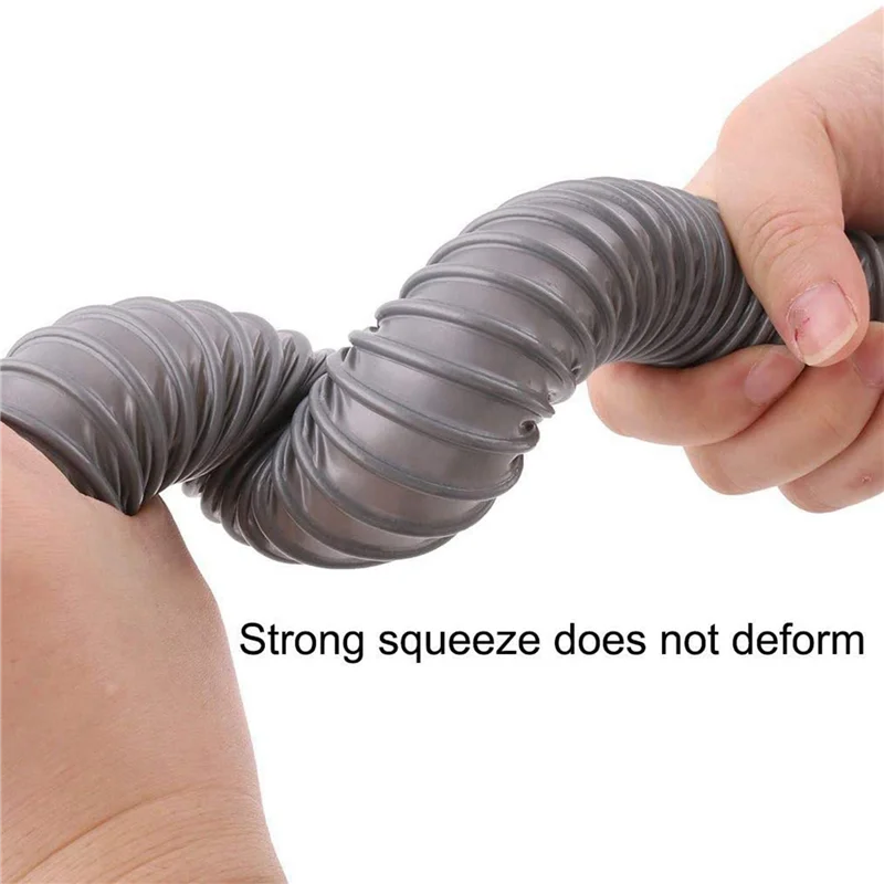 A94E-2Pcs 3.5Ft غسالة PVC Y على شكل استنزاف التفريغ خرطوم غسالة الأنابيب موصل ، مع 2 حلقات مقاومة للماء