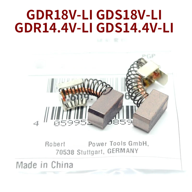 Escova de Carbono para Bosch Gdr18v-li Gds18v-li Gdr14.4v-li Gds14.4v-li Substituição de Acessórios Chave de Impacto Recarregável 2609199169