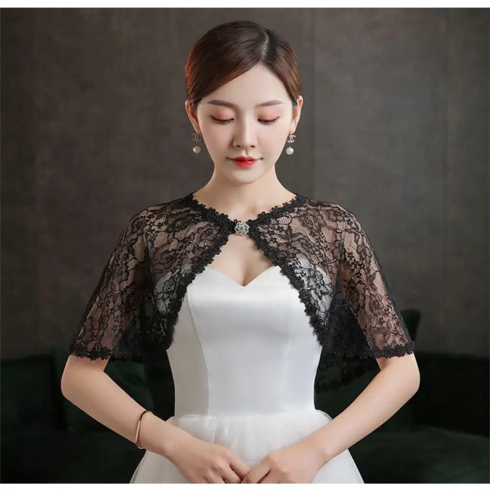 Elegant Soft Cape Tulle Shawl Bridal Wrap Evening Prom Cape Wedding Cloak Bride Shawl Wedding Bridal Shawl