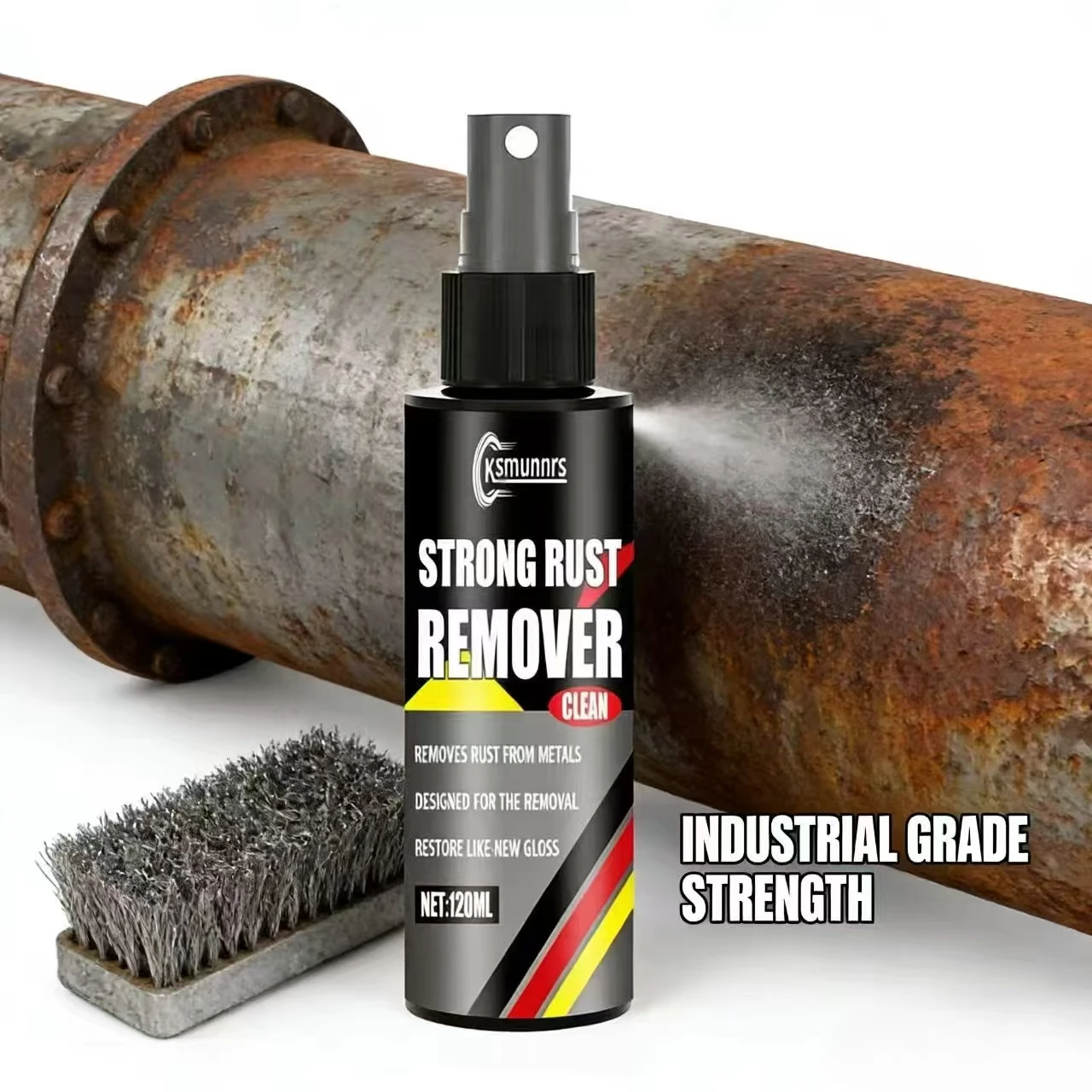 

Средство для удаления сильной ржавчины Cemunny — сверхмощное средство для удаления ржавчины с металла, восстановление как новый блеск, мощный очиститель металлических деталей