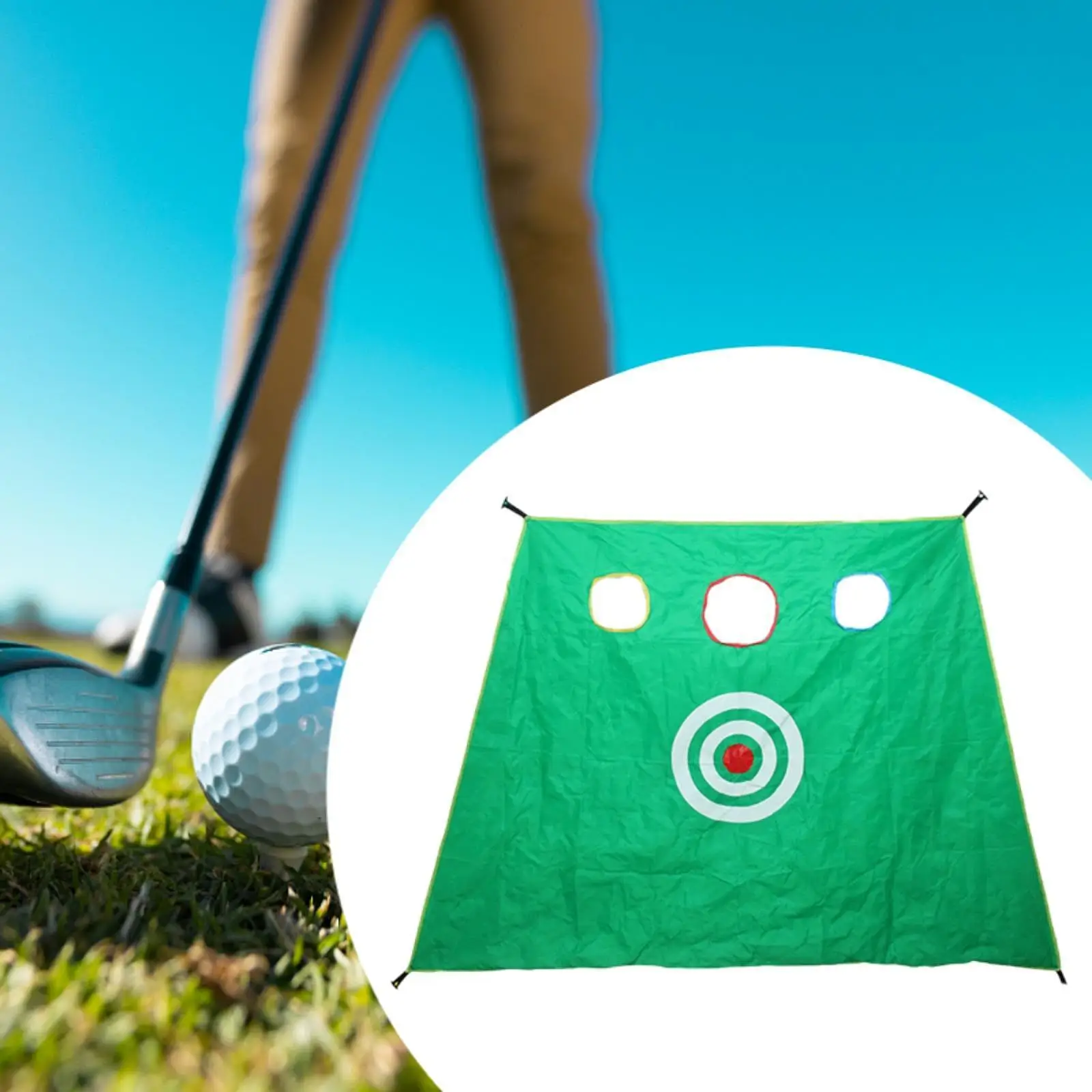 Golf Net Target Cloth Swing Golf Target for Net for Backyard Outdoor Sports