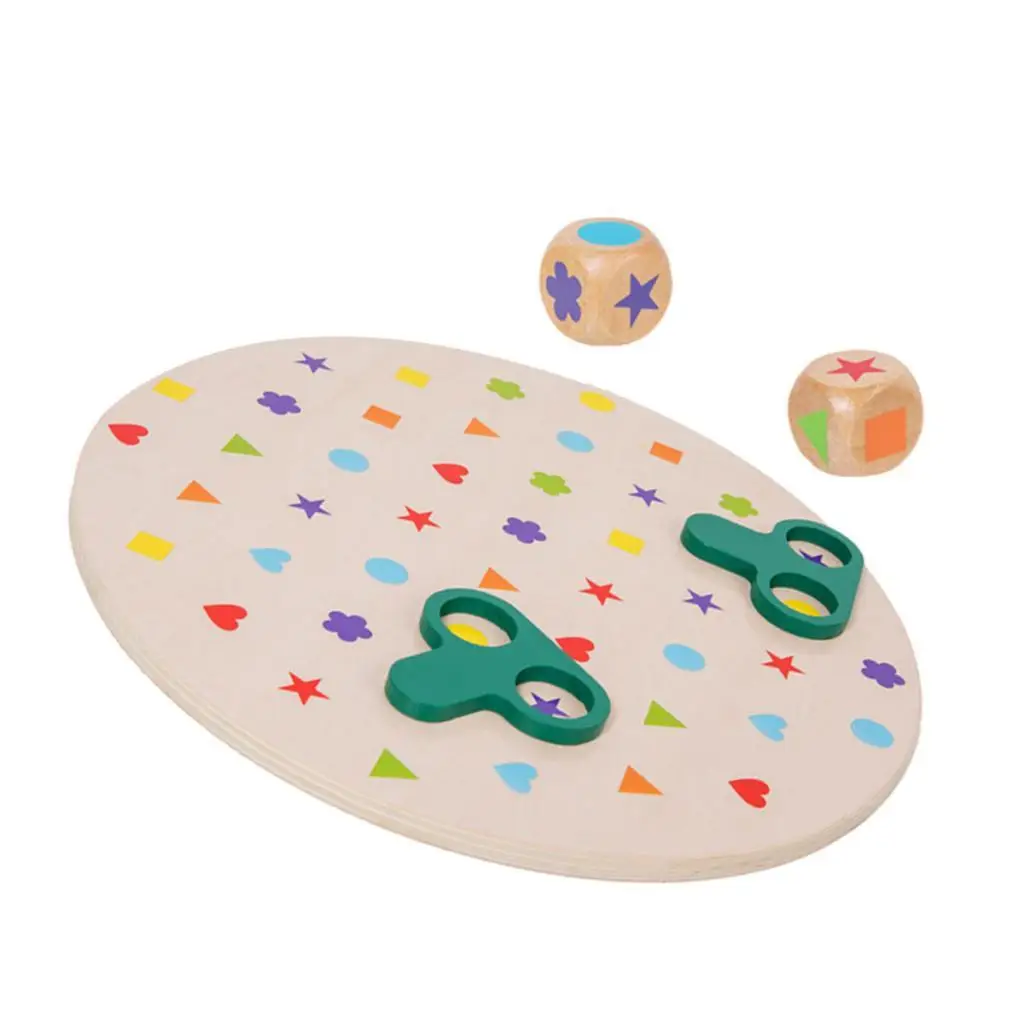 Shape and Color Matching Toy Hand Eye Coordination Toy for Children Kids