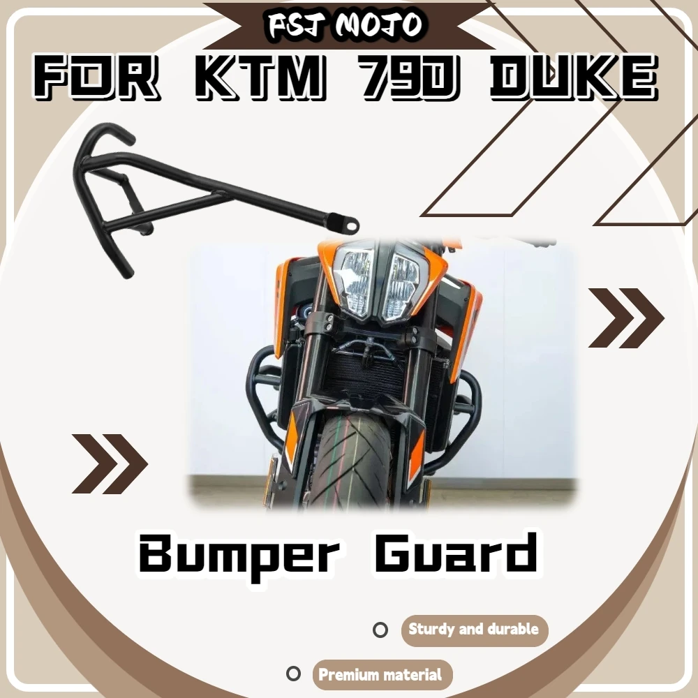 For KTM 790 DUKE Motorbike Fall Protection Bumper Crash Bar Rust Proof Steel Engine Guard Mod Spare Parts