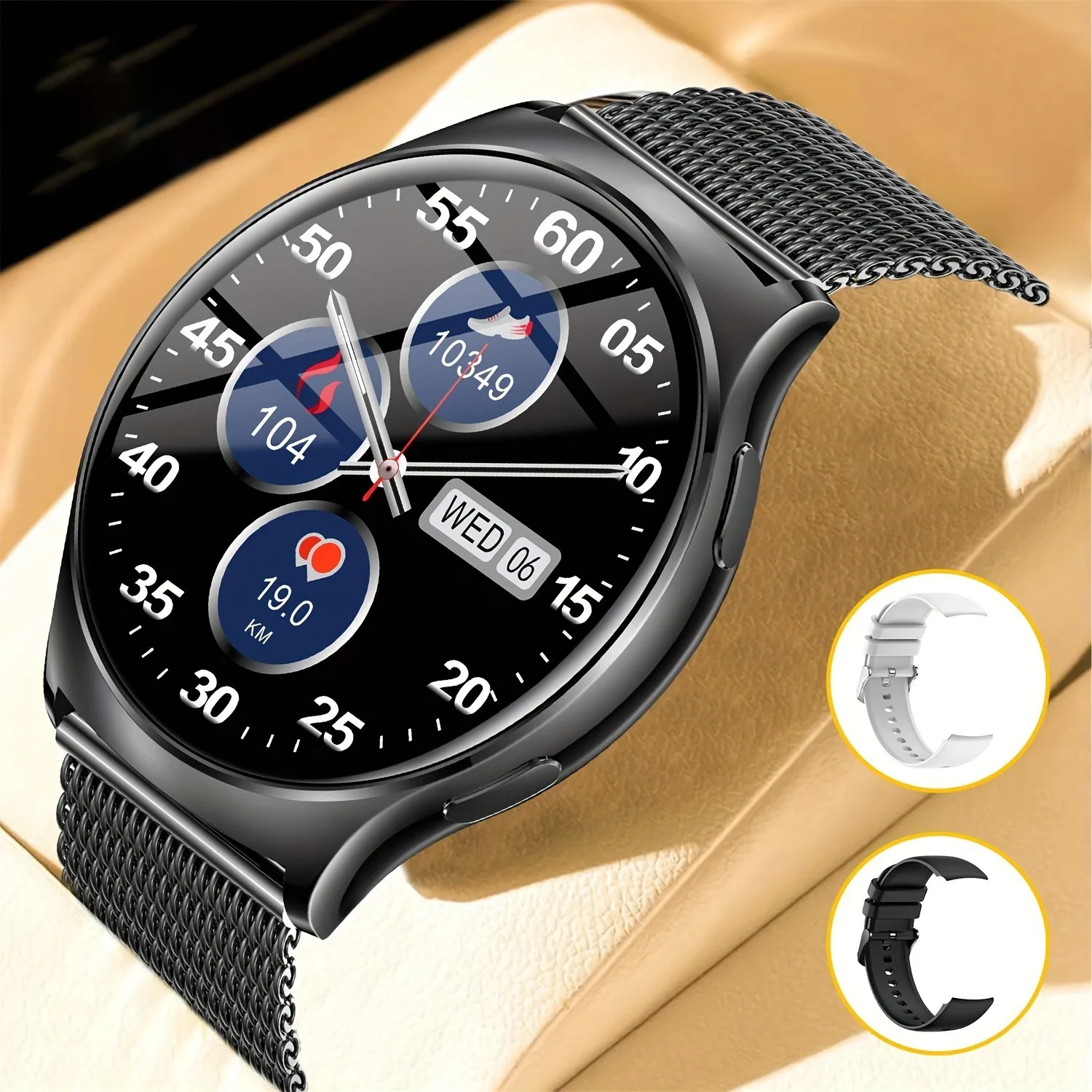 

2025 Bluetooth Call Smart Watch For Women Mens Custom Dial Watches Men Sport Fitness Tracker Heart Rate Smartwatch Android IOS